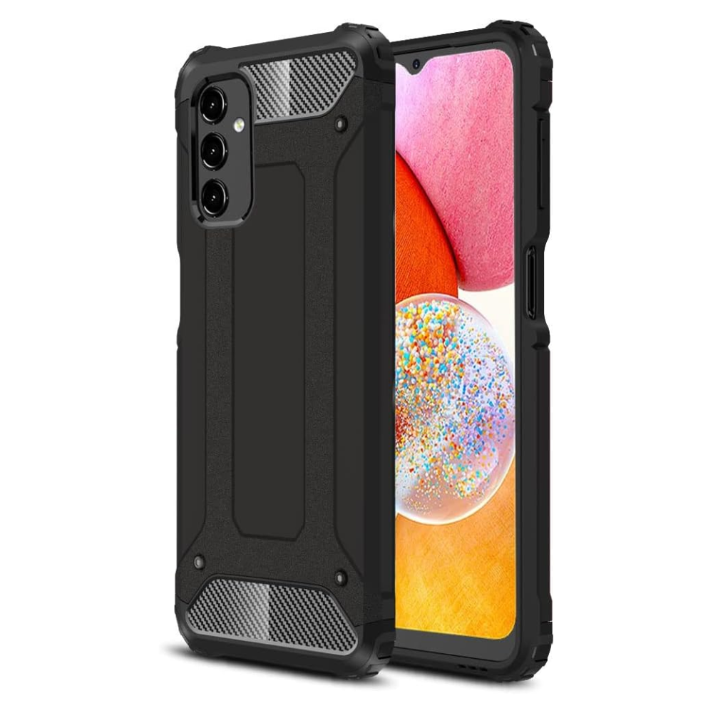 Tough Armoured Case for Samsung Galaxy A14 5G  - ShockProof, Rugged, Sturdy, Heavy Duty Protective Impact Case Cover