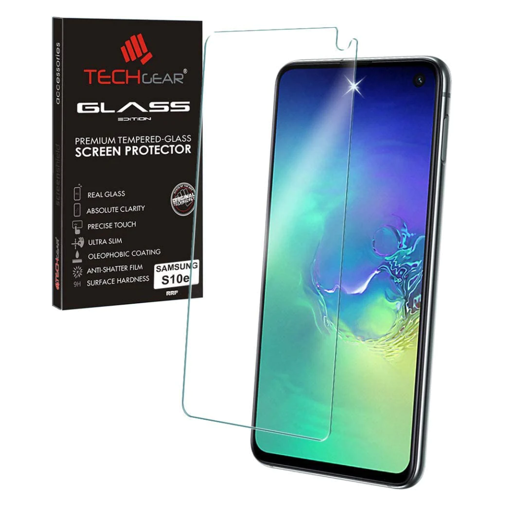 Samsung Galaxy S10E, Genuine Tempered Glass Screen Protector