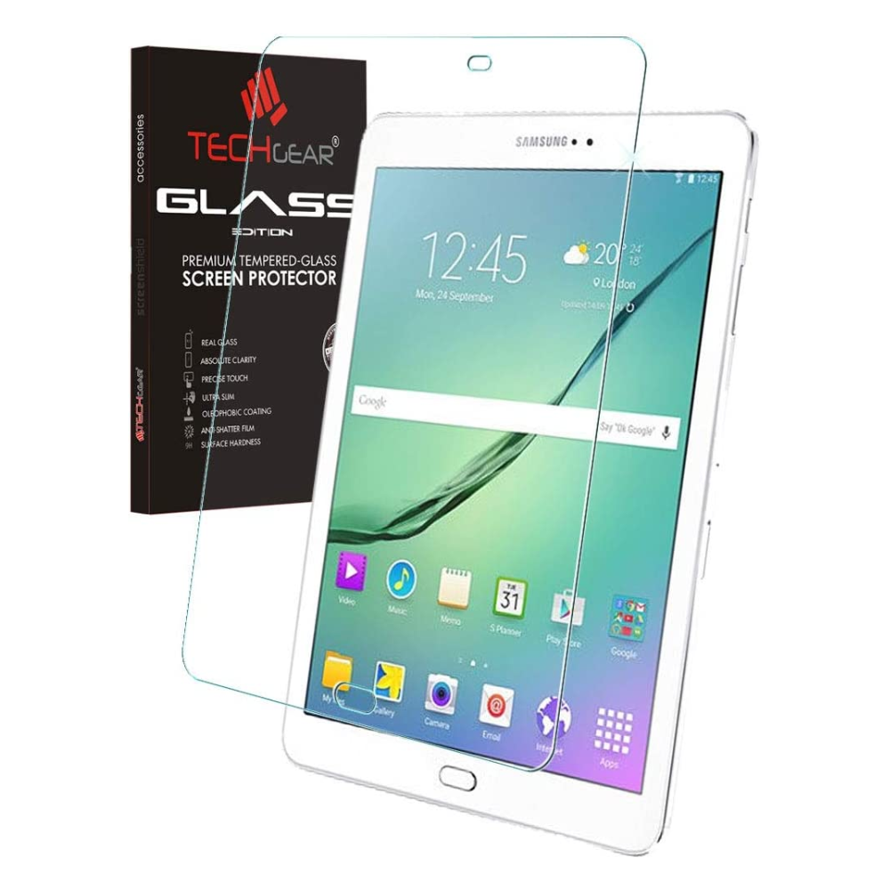 TECHGEAR Anti-Glare Screen Protector Compatible with Samsung Galaxy Tab S3 9.7"(SM-T820 Series) - MATTE GLASS Edition Genuine Tempered Glass