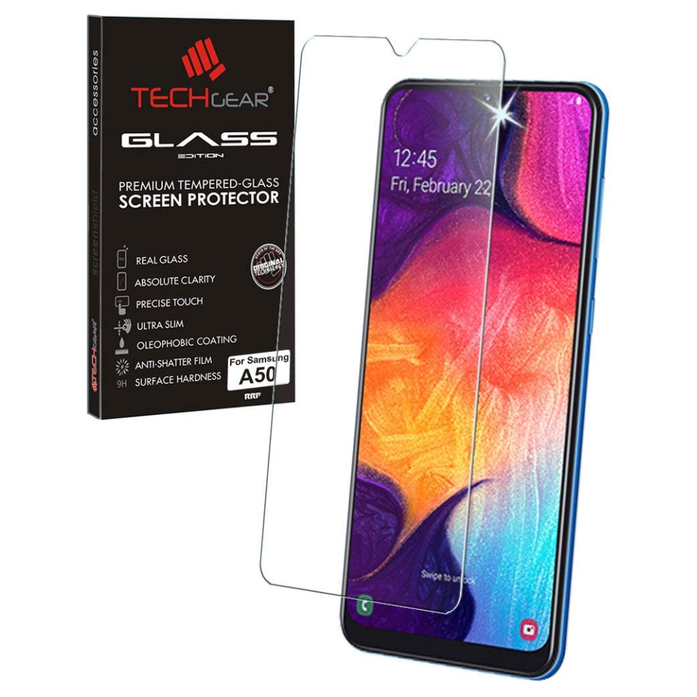 Samsung Galaxy A50 Tempered Glass Screen Protectors