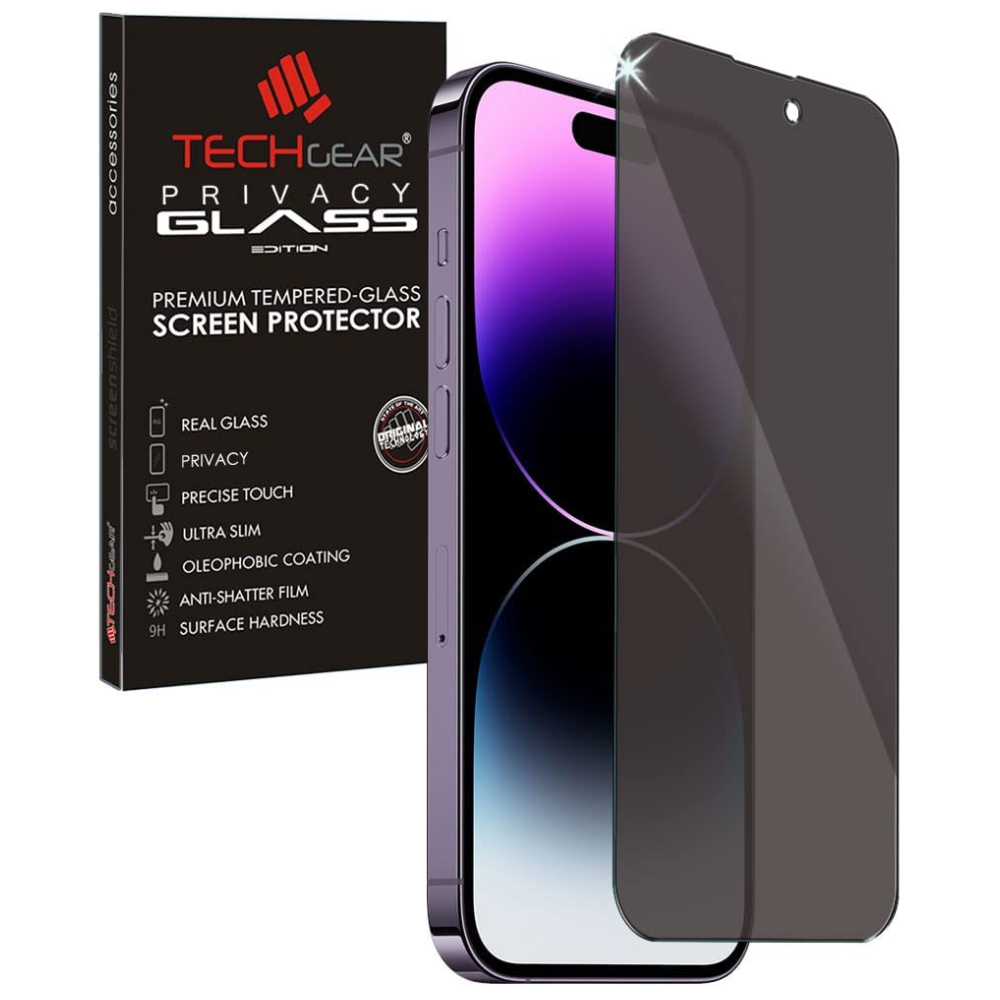 iPhone 14 Pro Max Anti Spy, Privacy Tempered Glass Screen Protectors