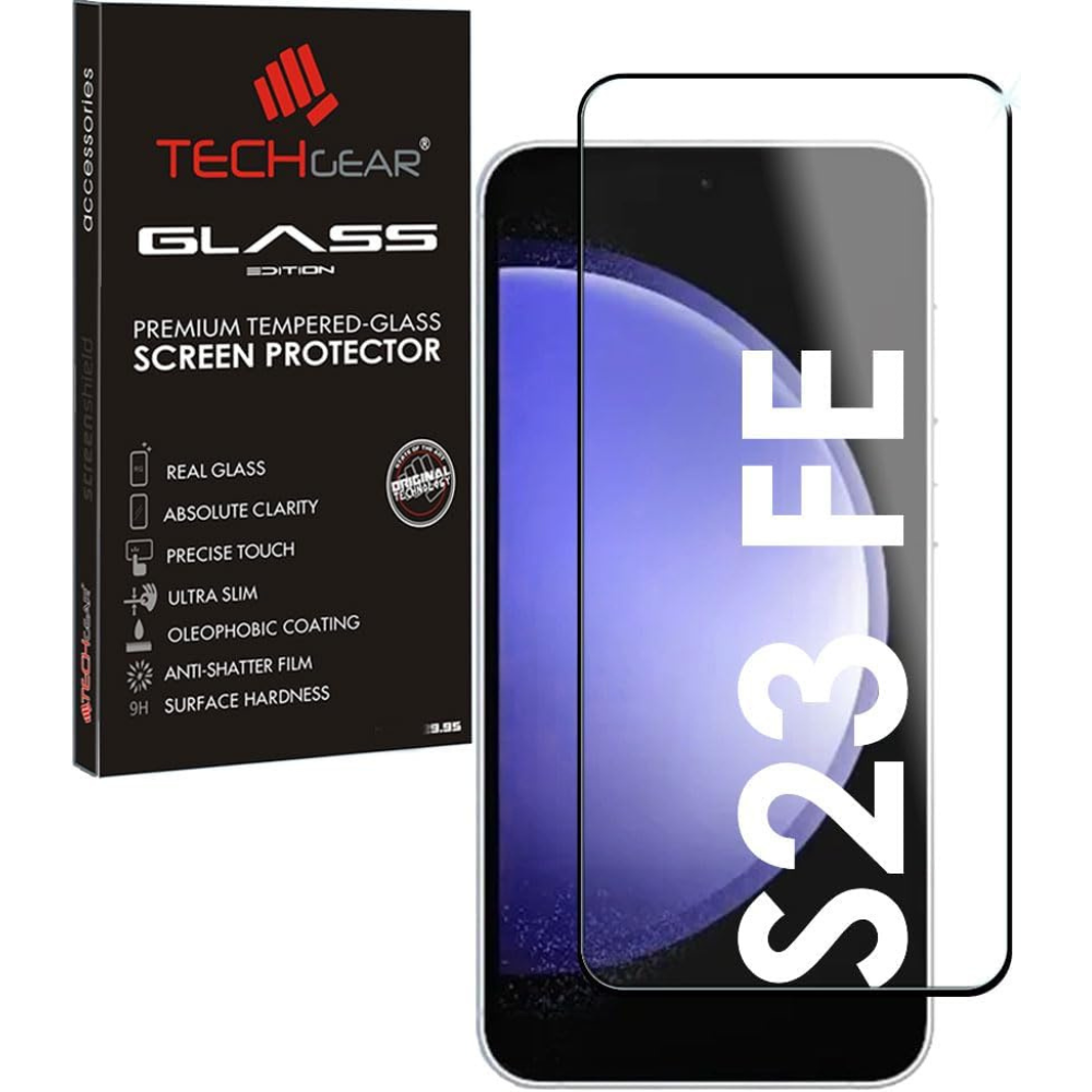 Samsung Galaxy S23 FE Full Coverage 3D Tempered Glass Screen Protectors
