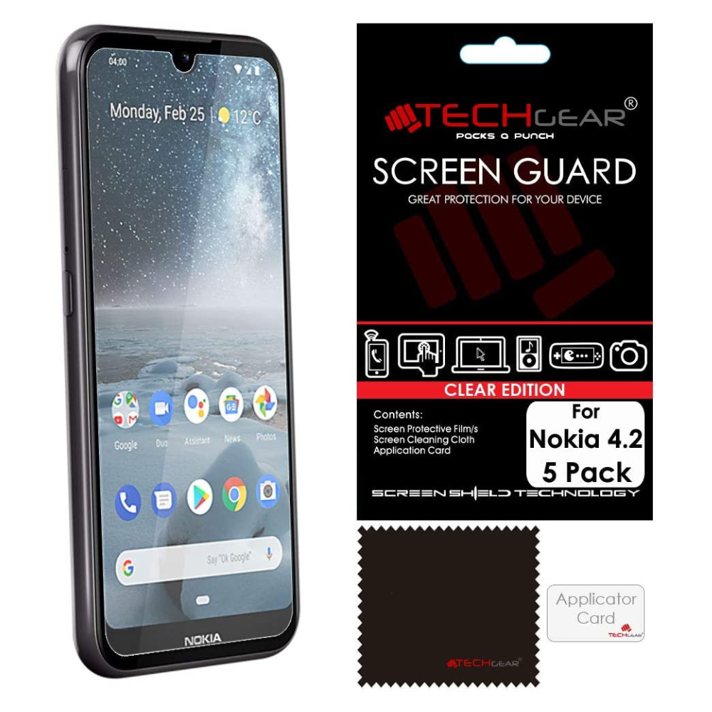 Nokia 4.2 Clear Film Screen Protectors