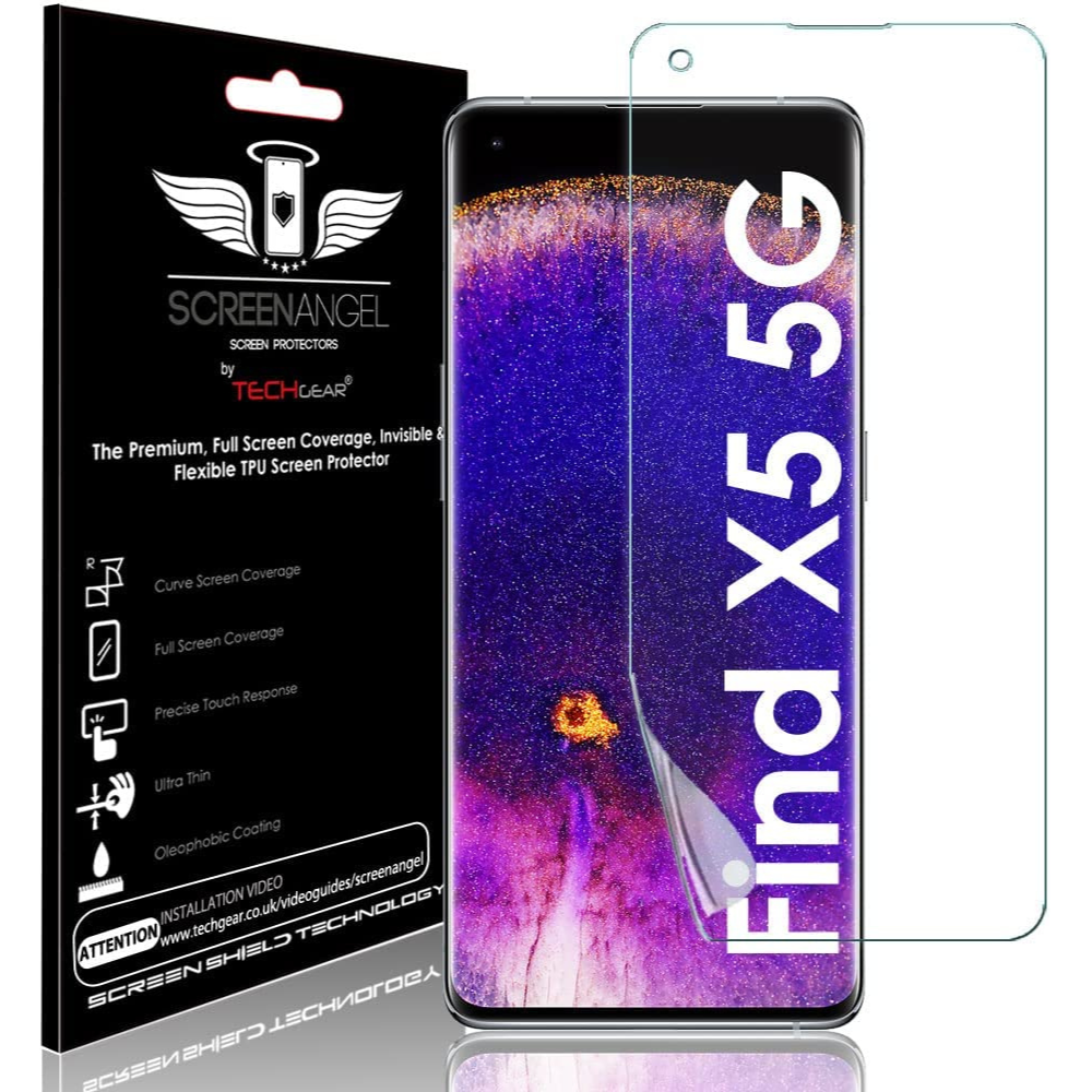 Oppo Find X5 5G Full Coverage TPU Film Screen Protectors