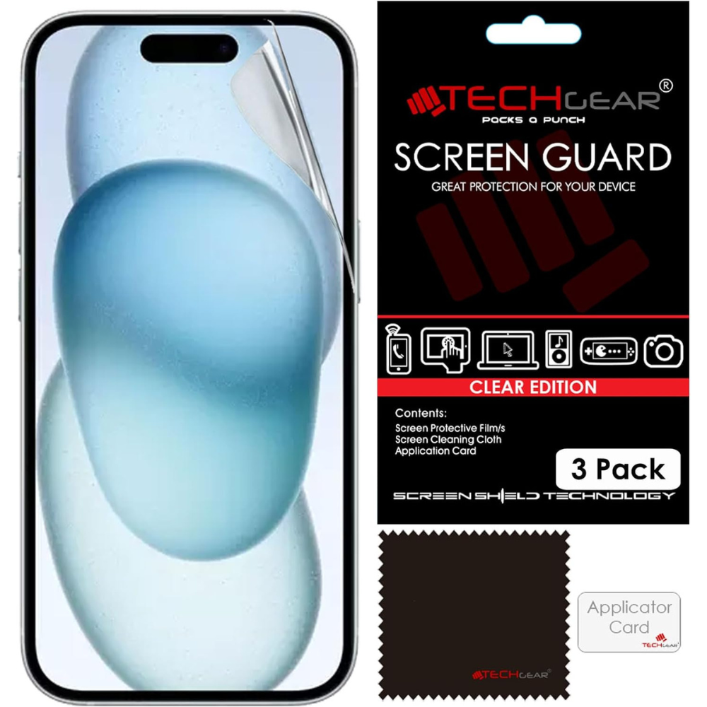 iPhone 15 Plus Clear Film Screen Protectors