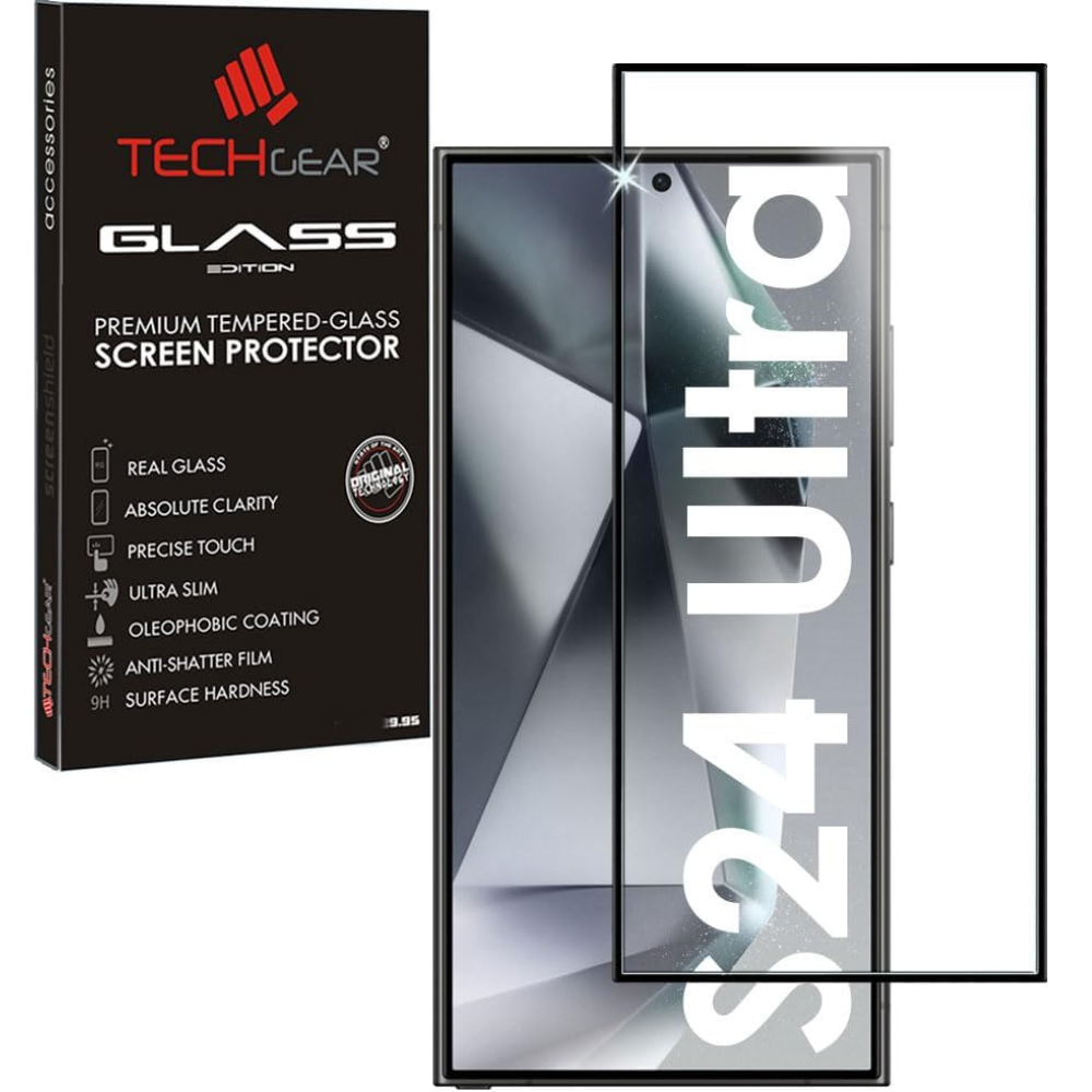 Samsung Galaxy S24 Ultra Full Coverage 3D Tempered Glass Screen Protectors