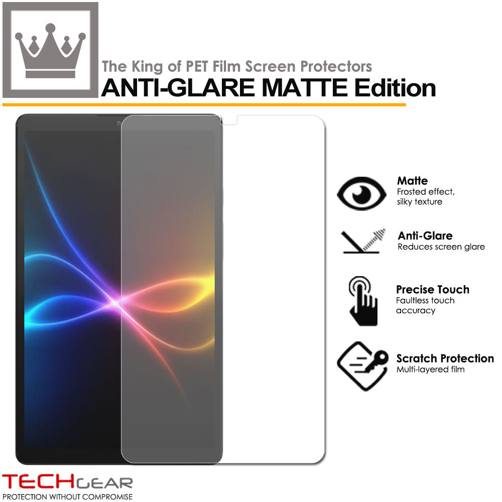 2 Pack Matte Anti-Glare Screen Protector for Samsung Galaxy Tab A11 8.7" (2025 SM-X130/X133/X135) & Tab A9 8.7" (2023 SM-X110/X115/X117) – Anti-Fingerprint, Stylus Compatible, Case Friendly
