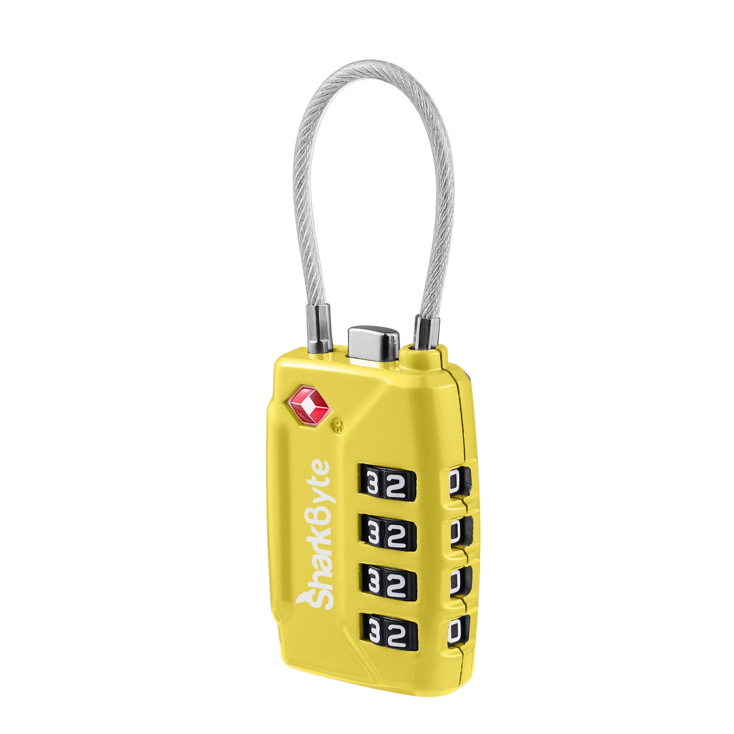 TSA Suitcase Locks 4-Dial Security Travel Combination Padlock