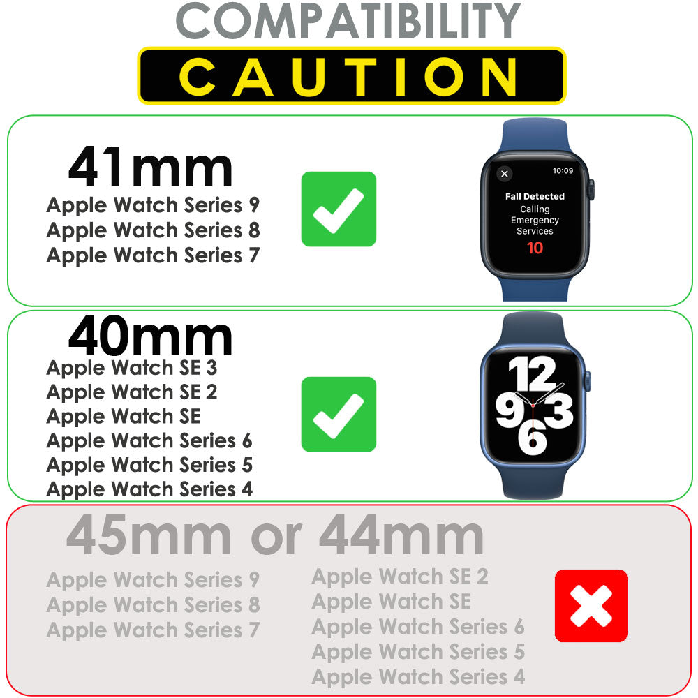 Apple Watch Series 9 8 7 6 5 4 SE SE 2 SE 3 Full Coverage EPU Film Screen Protectors