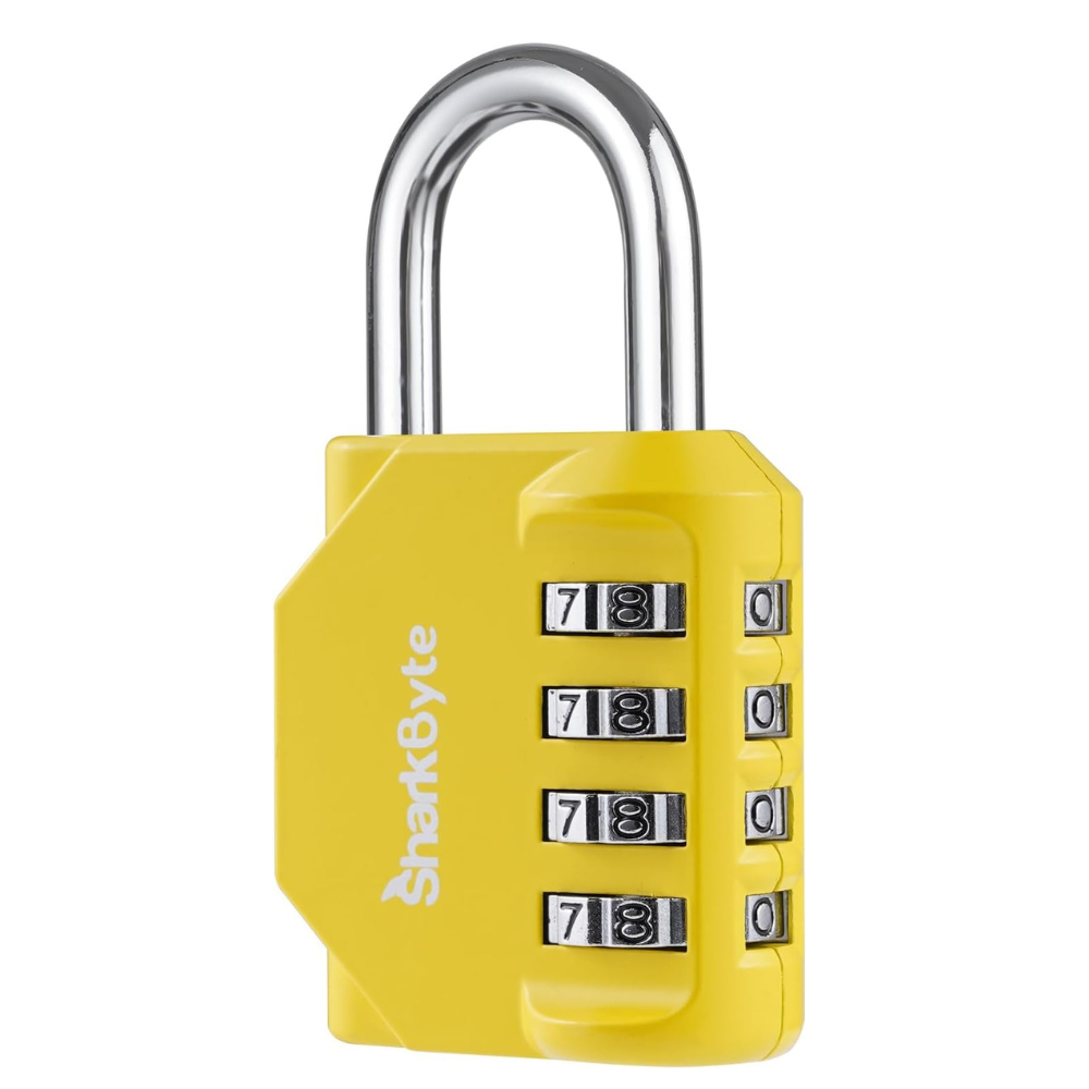 4-Dial Heavy Duty Weatherproof Combination Padlock