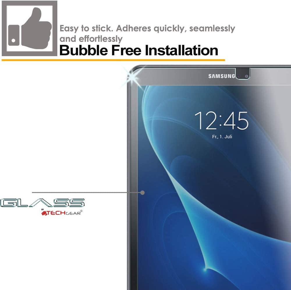 TECHGEAR Anti-Glare Screen Protector Compatible with Samsung Galaxy Tab A 6 10.1" 2016 / 2018 (SM-T580 Series) - MATTE GLASS Genuine Tempered Glass