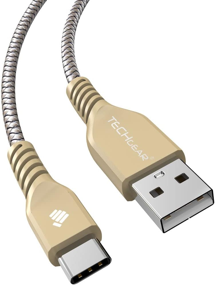 High Durability Braided USB-C Charging Data Cable Lead