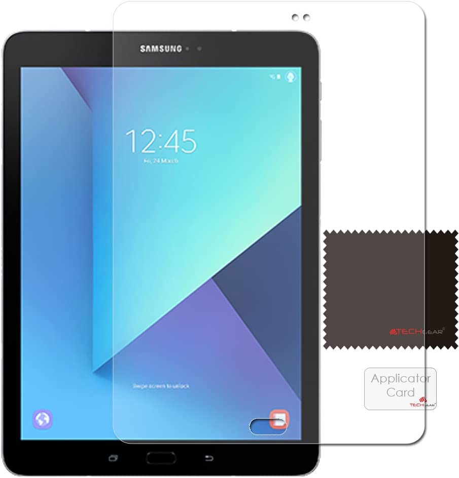 TECHGEAR Screen Protector for Samsung Galaxy Tab S3 9.7 Inch (SM-T820 / SM-T825) - Ultra Clear Lcd Screen Protector Gaurd Cover