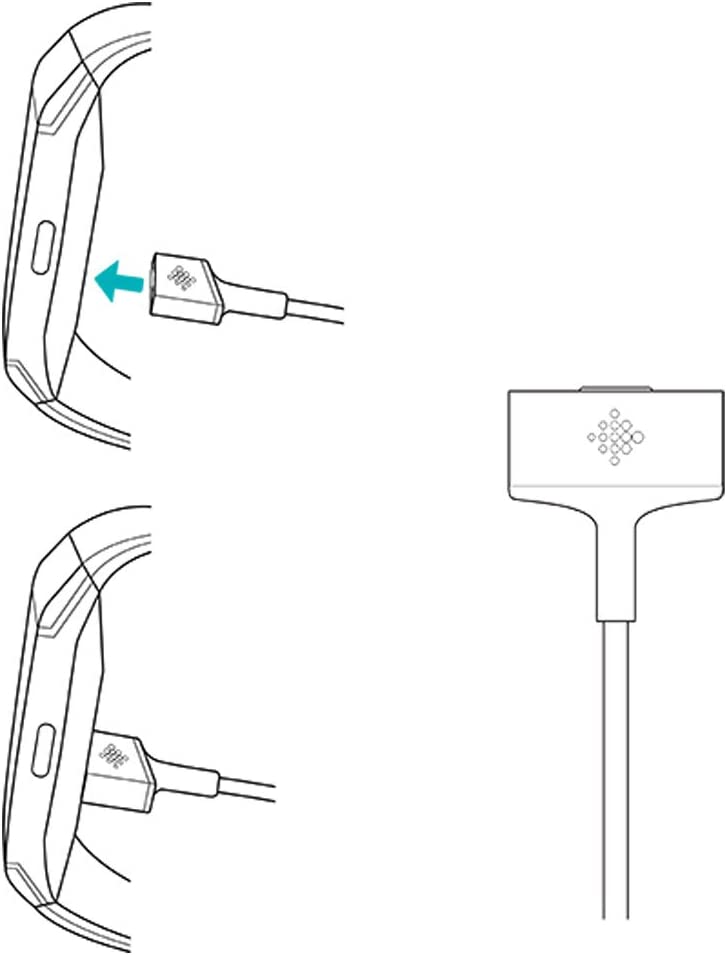 Charging Power Cable Lead for Fitbit Ionic