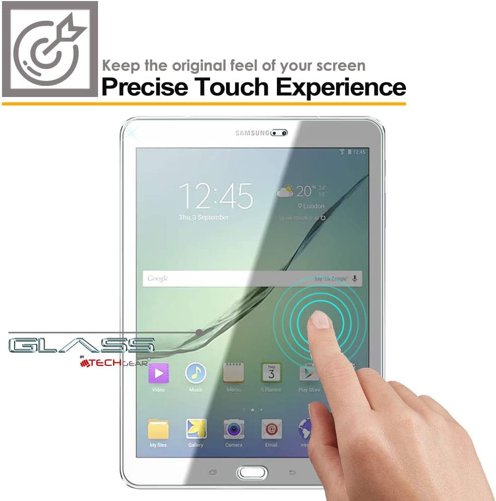 TECHGEAR Anti Spy Screen Protector Compatible for Samsung Galaxy Tab S3 9.7" (SM-T820 Series) - PRIVACY GLASS Edition Screen Protector