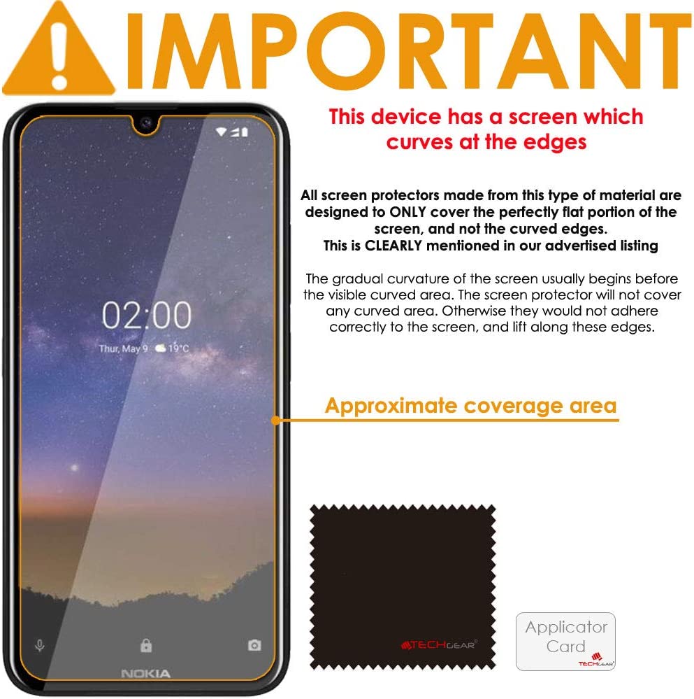 Nokia 2.2 Clear Film Screen Protectors