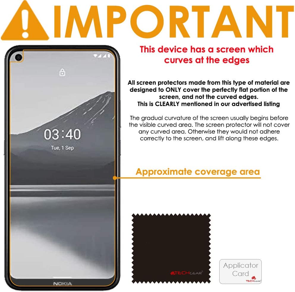 Nokia 5.4 / Nokia 3.4 Clear Film Screen Protectors