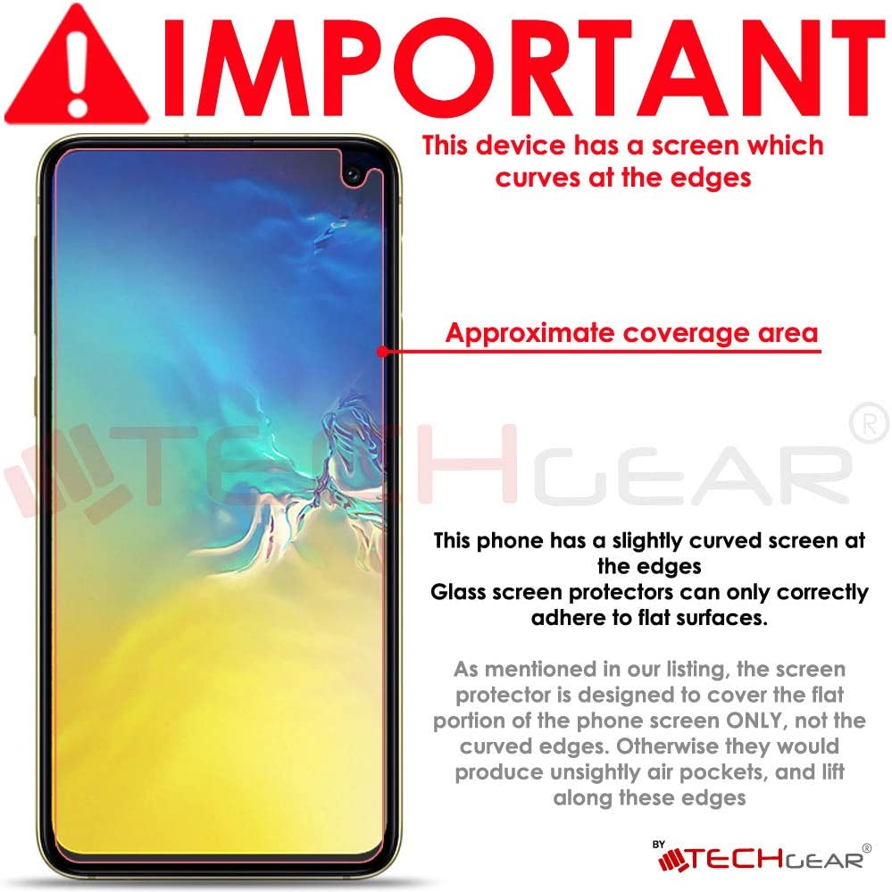 Samsung Galaxy S10E, Genuine Tempered Glass Screen Protector