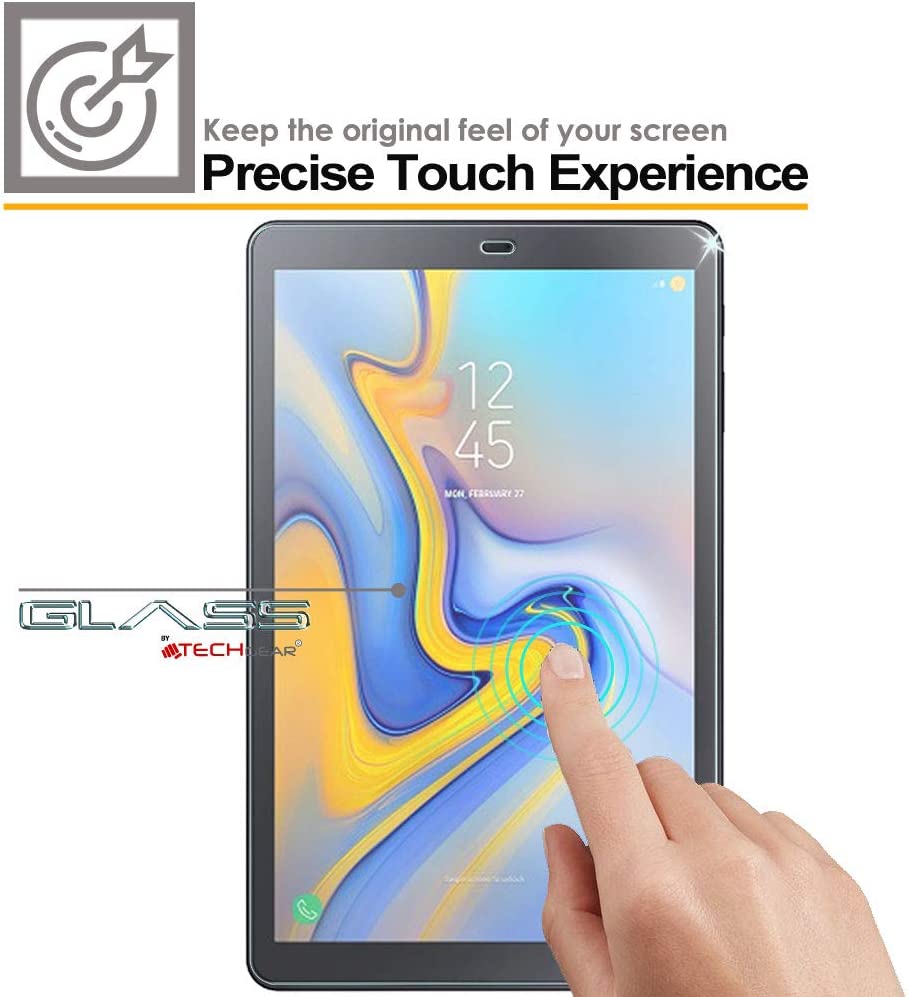 TECHGEAR Anti-Glare Screen Protector Compatible with Samsung Galaxy Tab A 10.5" (SM-T590 Series) MATTE Tempered Glass Screen Protector