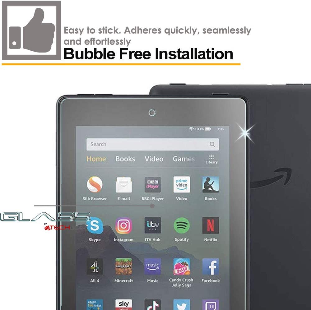 Amazon Fire HD 10" / HD 10" Plus (13th Generation) Anti Glare, Matte Tempered Glass Screen Protectors
