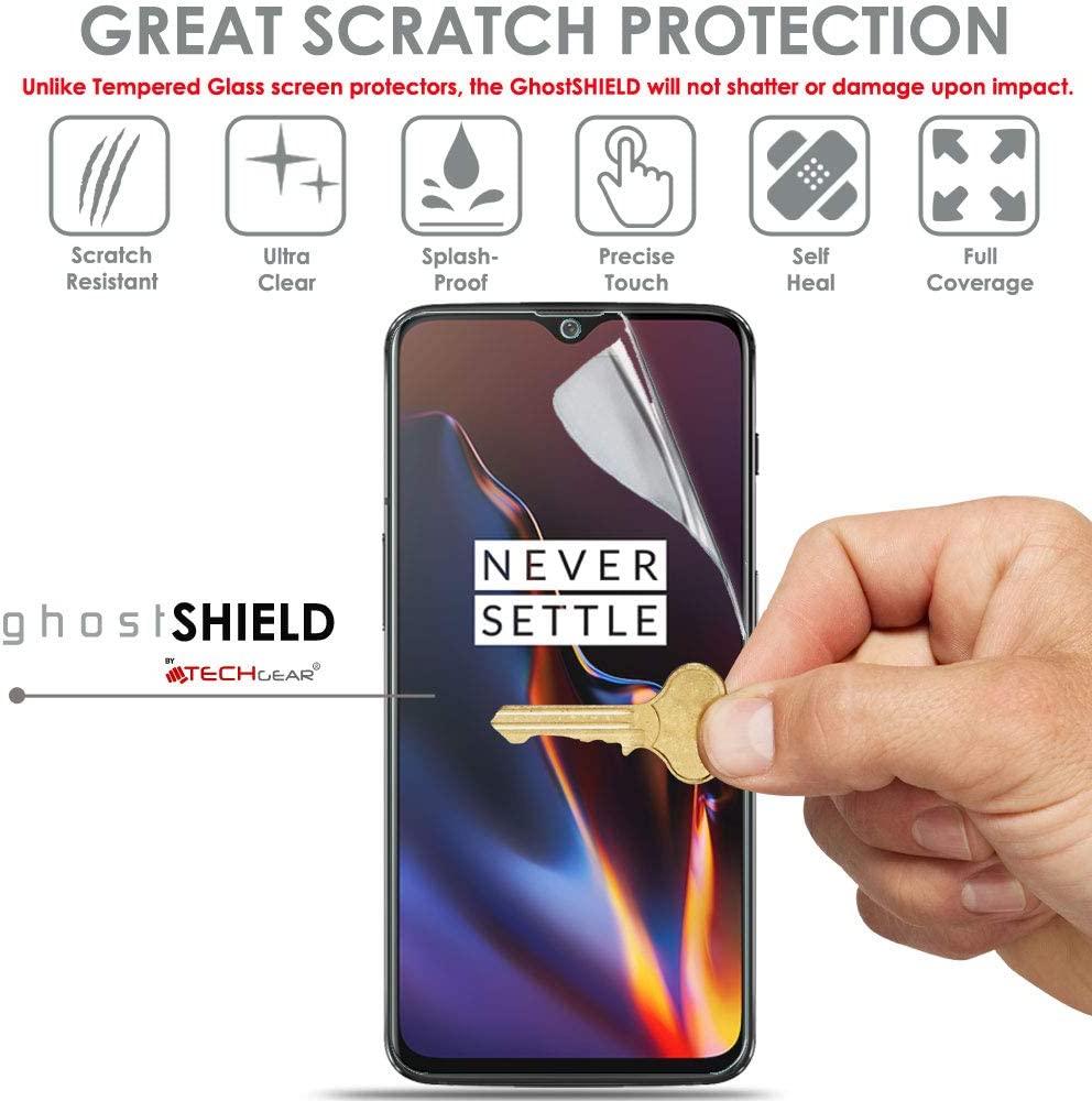OnePlus 6T Full Coverage TPU Film Screen Protectors
