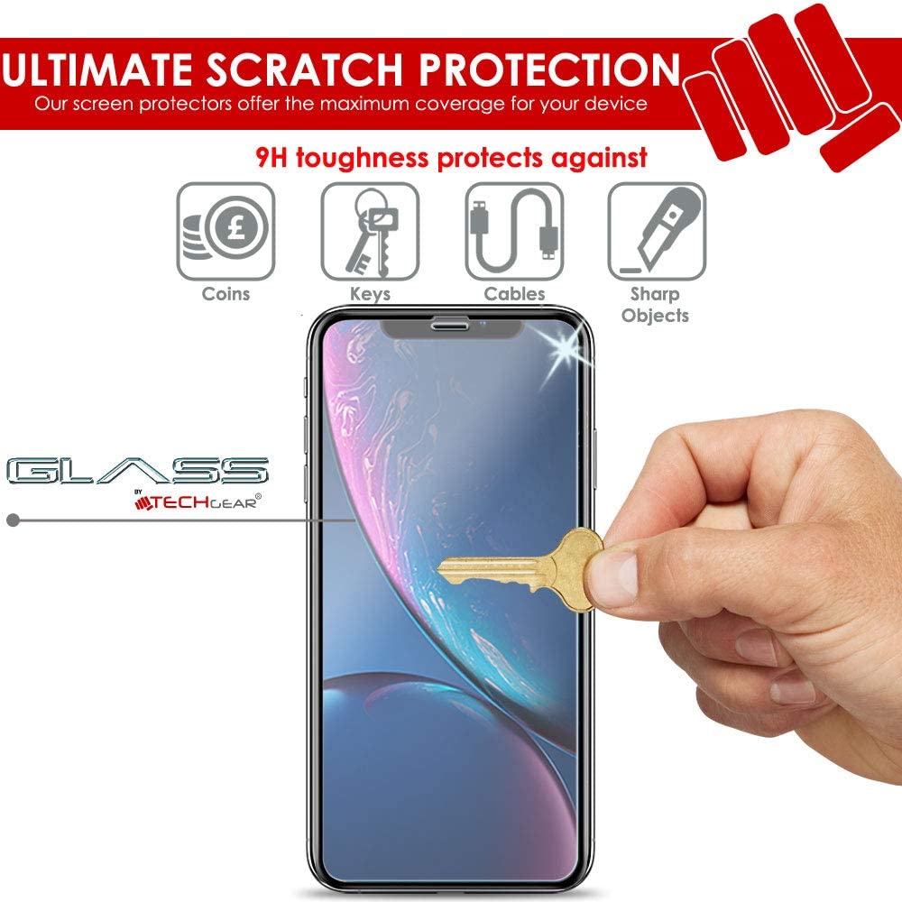 iPhone 11 Pro Max / iPhone XS Max Anti Glare, Matte Full Coverage 3D Tempered Glass Screen Protectors