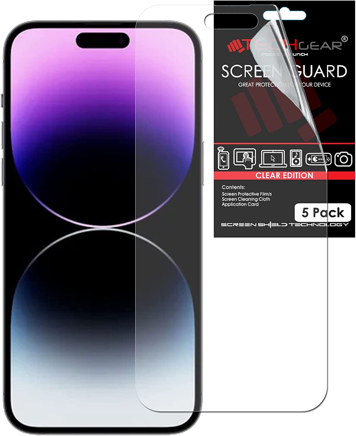 iPhone 14 Pro Max Clear Film Screen Protectors