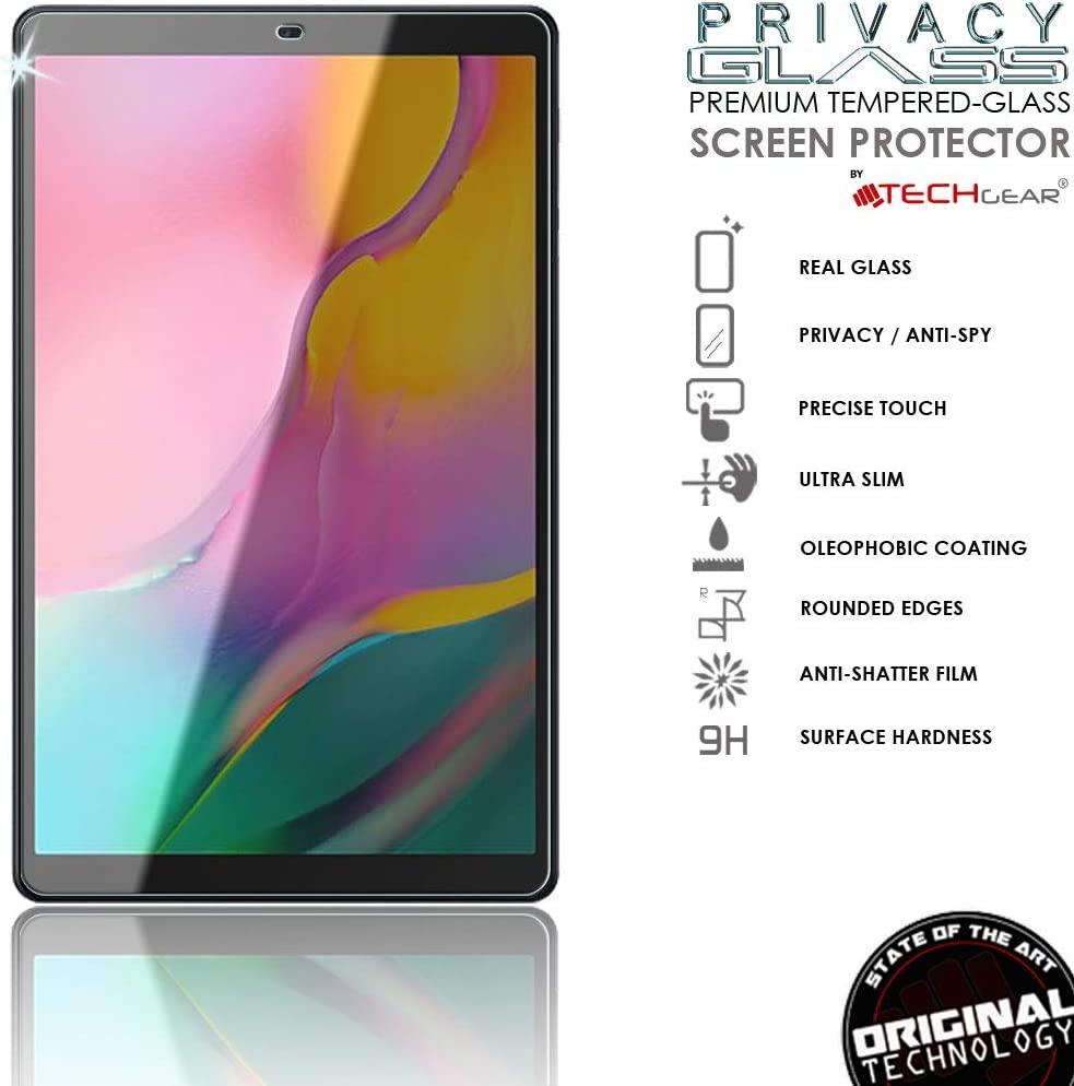 Samsung Galaxy Tab A 10.1" 2019 (SM-T510 Series) Anti Spy, Privacy Tempered Glass Screen Protectors