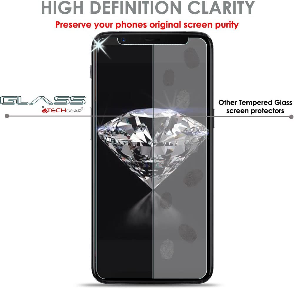OnePlus 5T Tempered Glass Screen Protectors