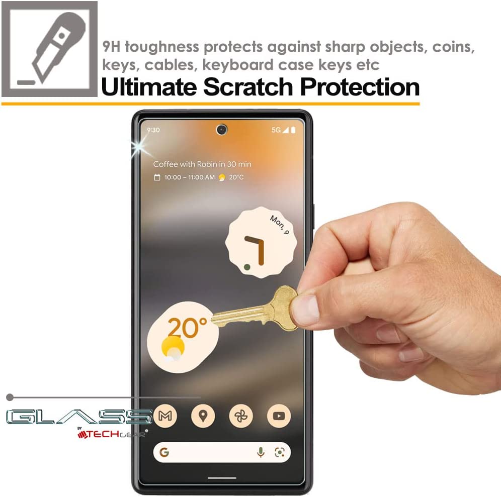 Google Pixel 6a Tempered Glass Screen Protectors
