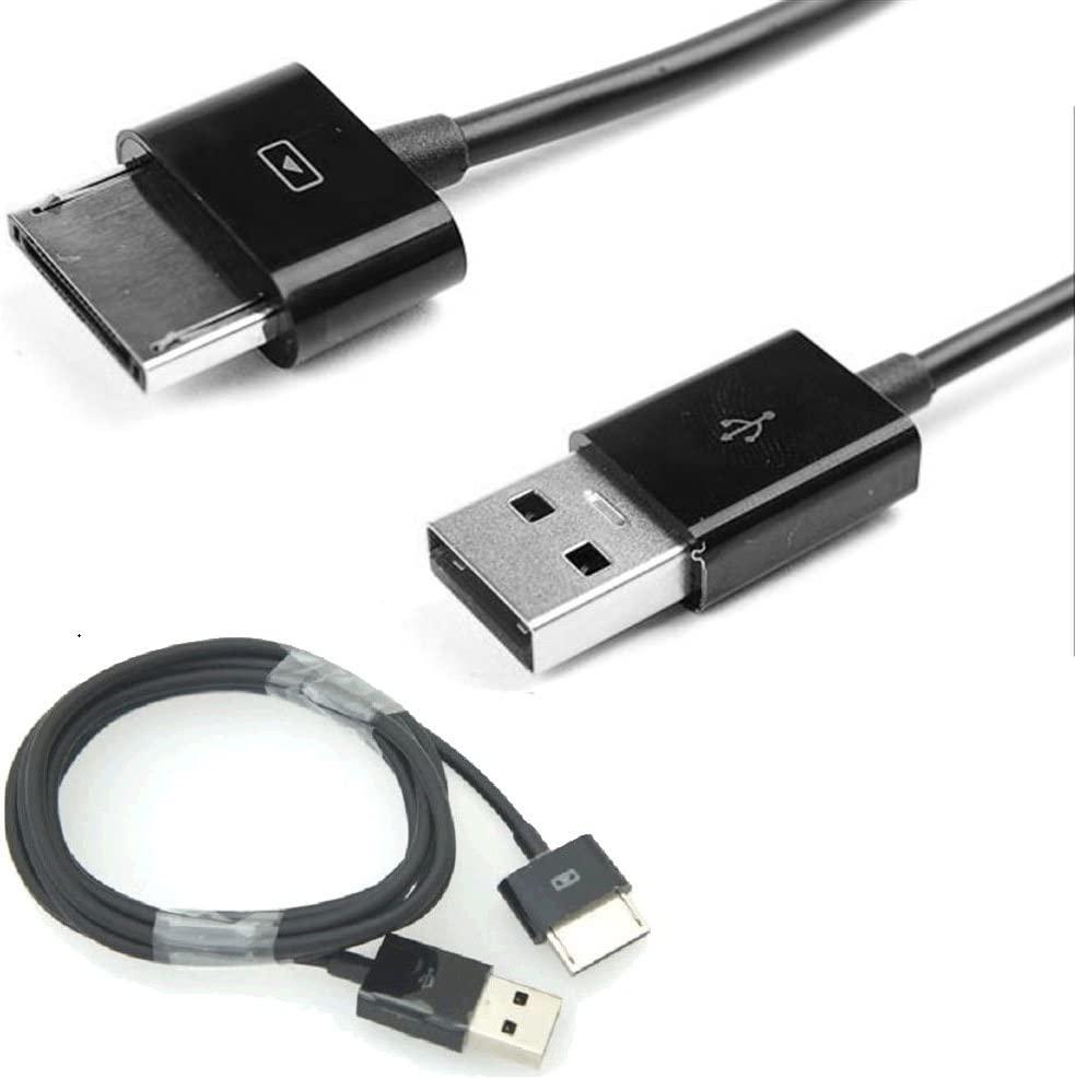 USB Charge & Data Sync Cable Lead Compatible with Asus VivoTab RT TF600 and for other Models