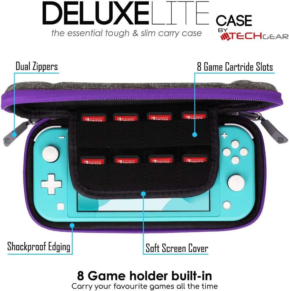 Portable Slim Hard Shell Protective Carry Travel Cover for Nintendo Switch Lite
