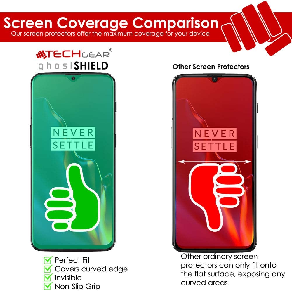 OnePlus 6T Full Coverage TPU Film Screen Protectors