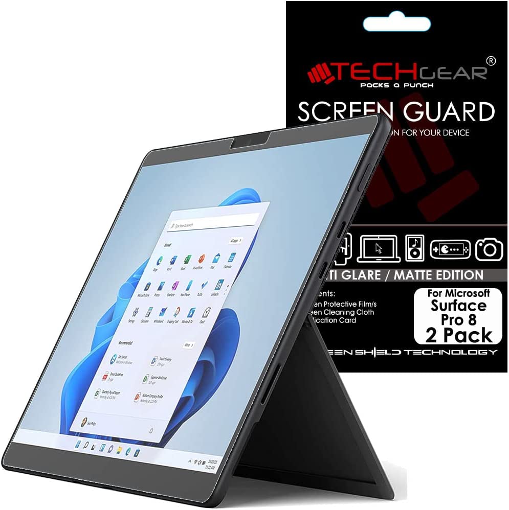 Microsoft Surface Pro 8 Anti Glare, Matte Film Screen Protectors