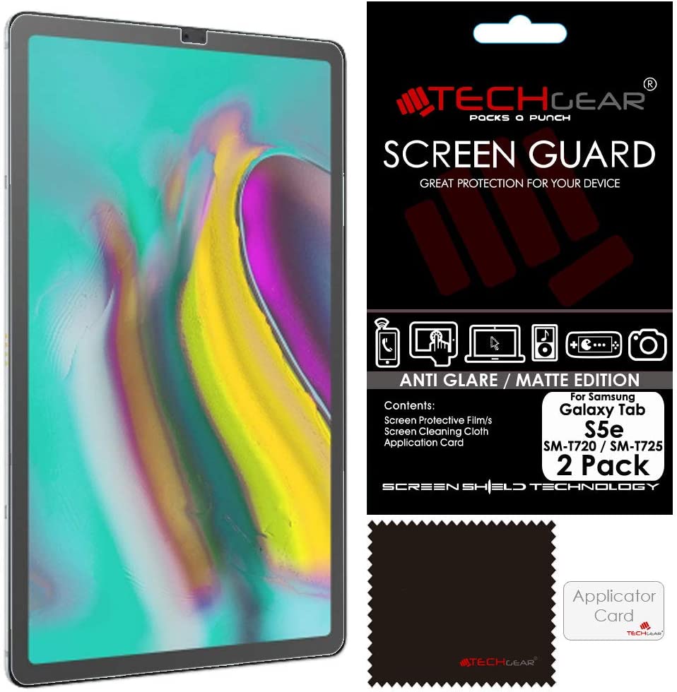 Anti-Glare Screen Protectors Compatible with Samsung Galaxy Tab S5e 10.5" (SM-T720 / SM-T725), MATTE Screen Protectors s