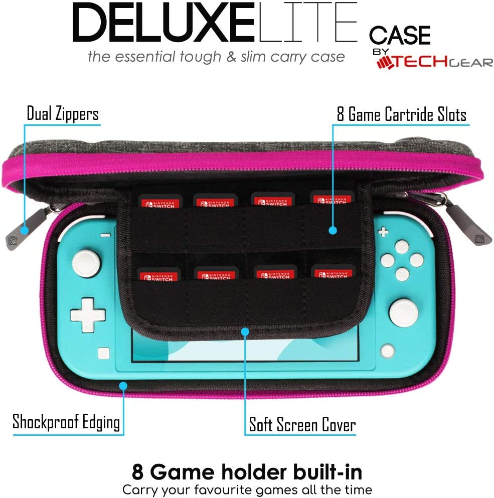 Portable Slim Hard Shell Protective Carry Travel Cover for Nintendo Switch Lite