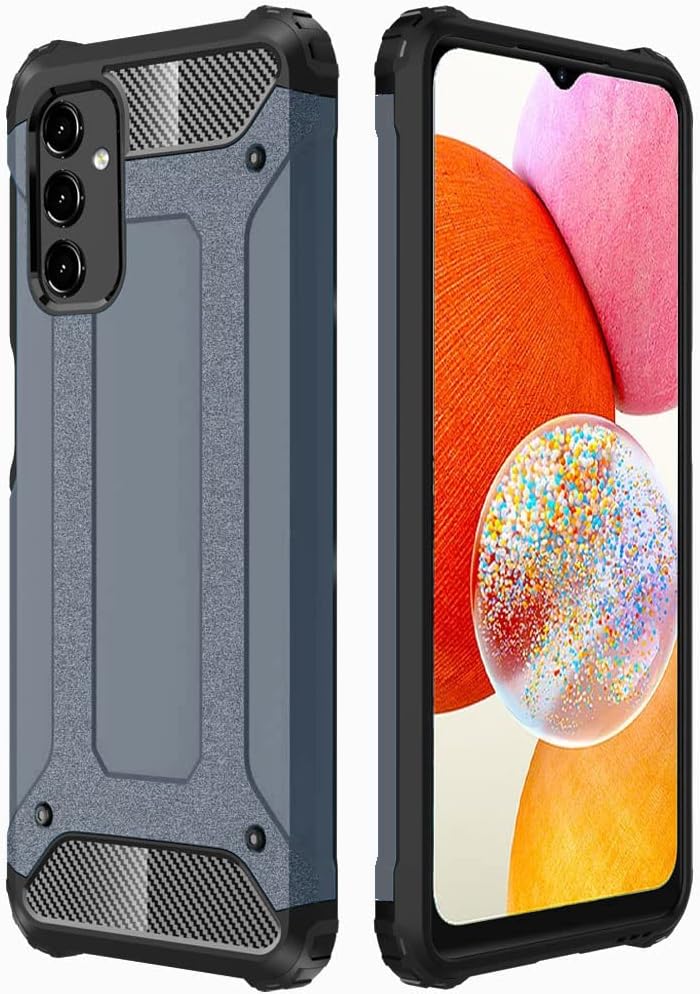 Tough Armoured Case for Samsung Galaxy A14 5G  - ShockProof, Rugged, Sturdy, Heavy Duty Protective Impact Case Cover