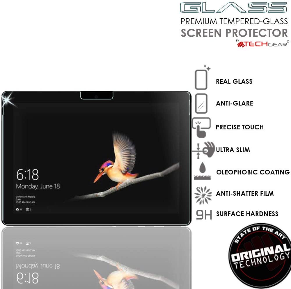 TECHGEAR Anti-Glare Screen Protector Compatible with Microsoft Surface Pro X - MATTE GLASS Edition Genuine Tempered Glass Screen Protector