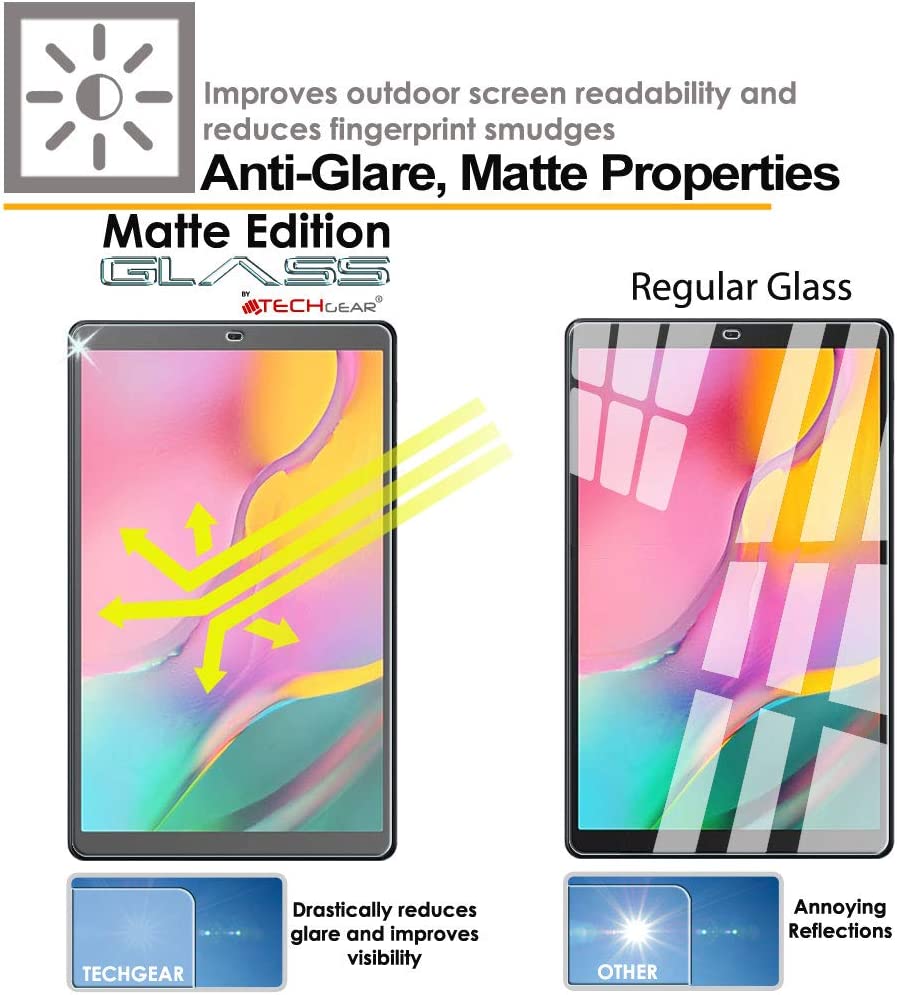 Samsung Galaxy Tab A 10.1" 2019 (SM-T510 Series) Anti Glare, Matte Tempered Glass Screen Protectors