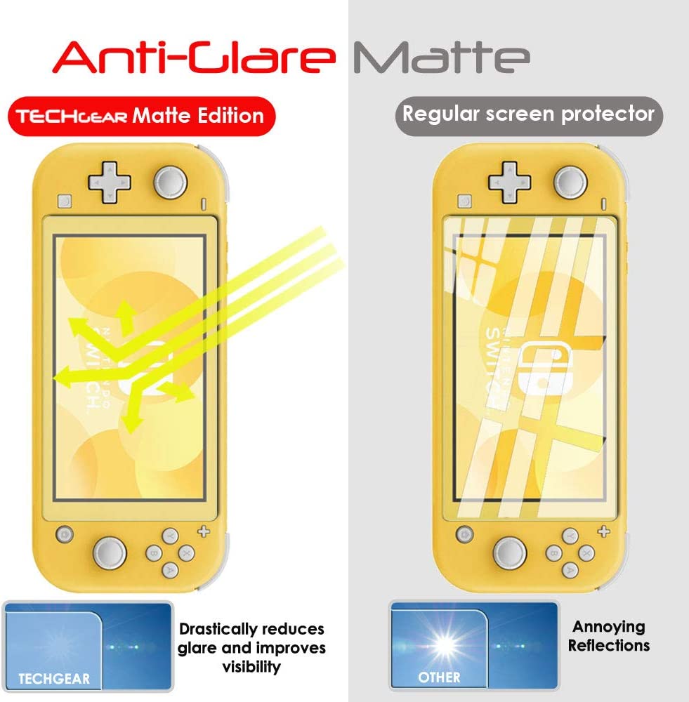 Nintendo Switch Lite Anti Glare, Matte Film Screen Protectors