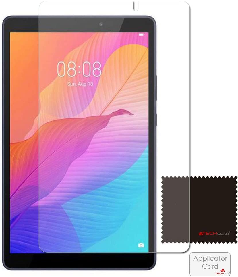 TECHGEAR Screen Protector for Huawei MatePad T8 - Ultra Clear Screen Protector With Screen Cleaning Cloth & Application Card