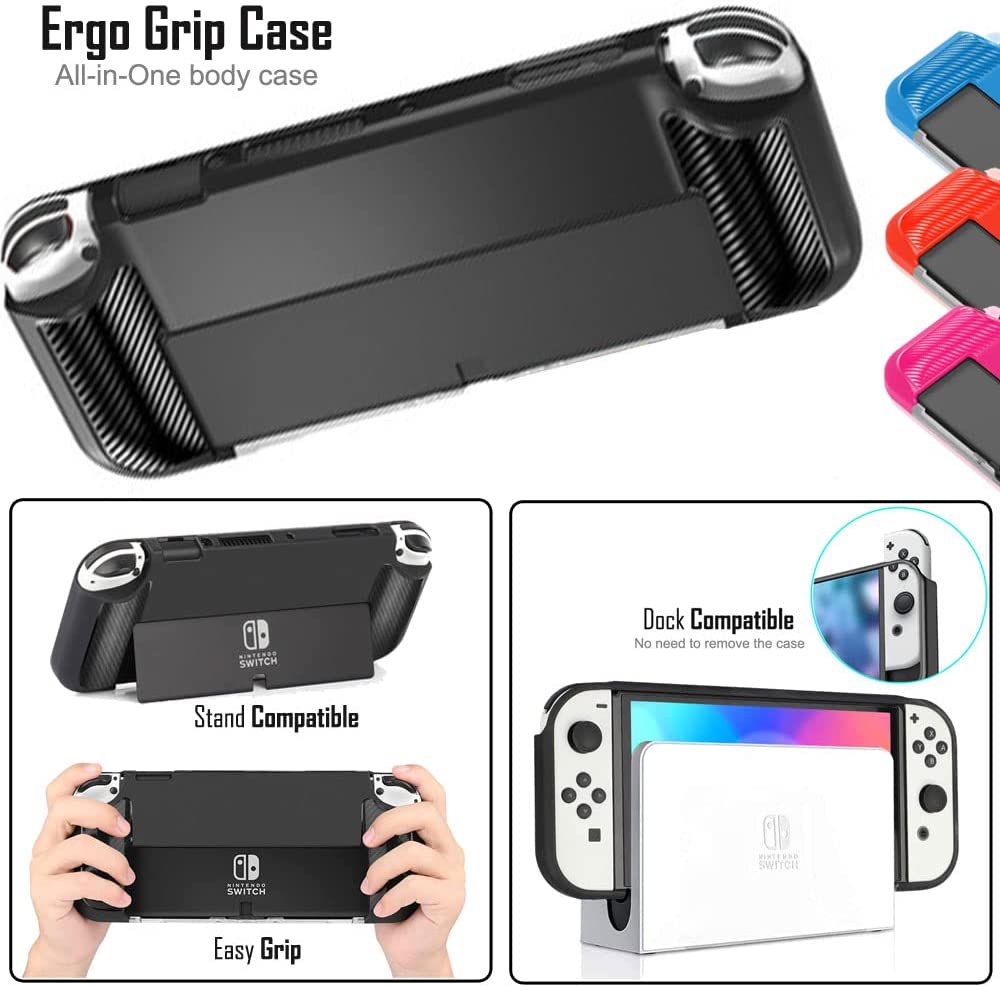 Nintendo Switch OLED Case & Accessory Bundle