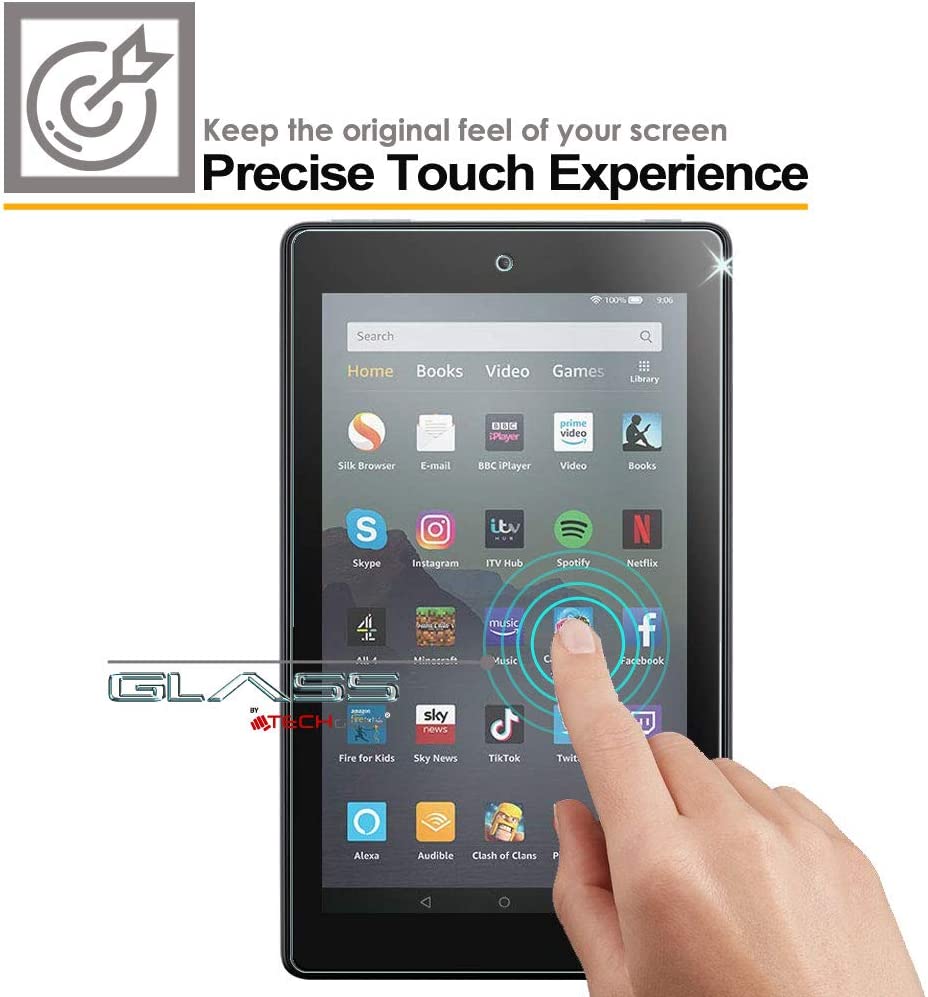 Amazon Fire HD 10" / HD 10" Plus (13th Generation) Anti Glare, Matte Tempered Glass Screen Protectors