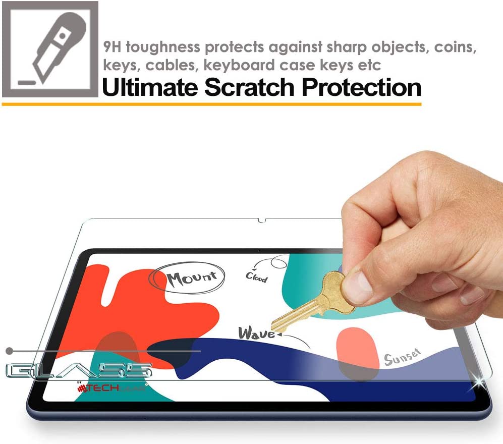 Huawei MatePad 10.4 Anti Glare, Matte Tempered Glass Screen Protectors