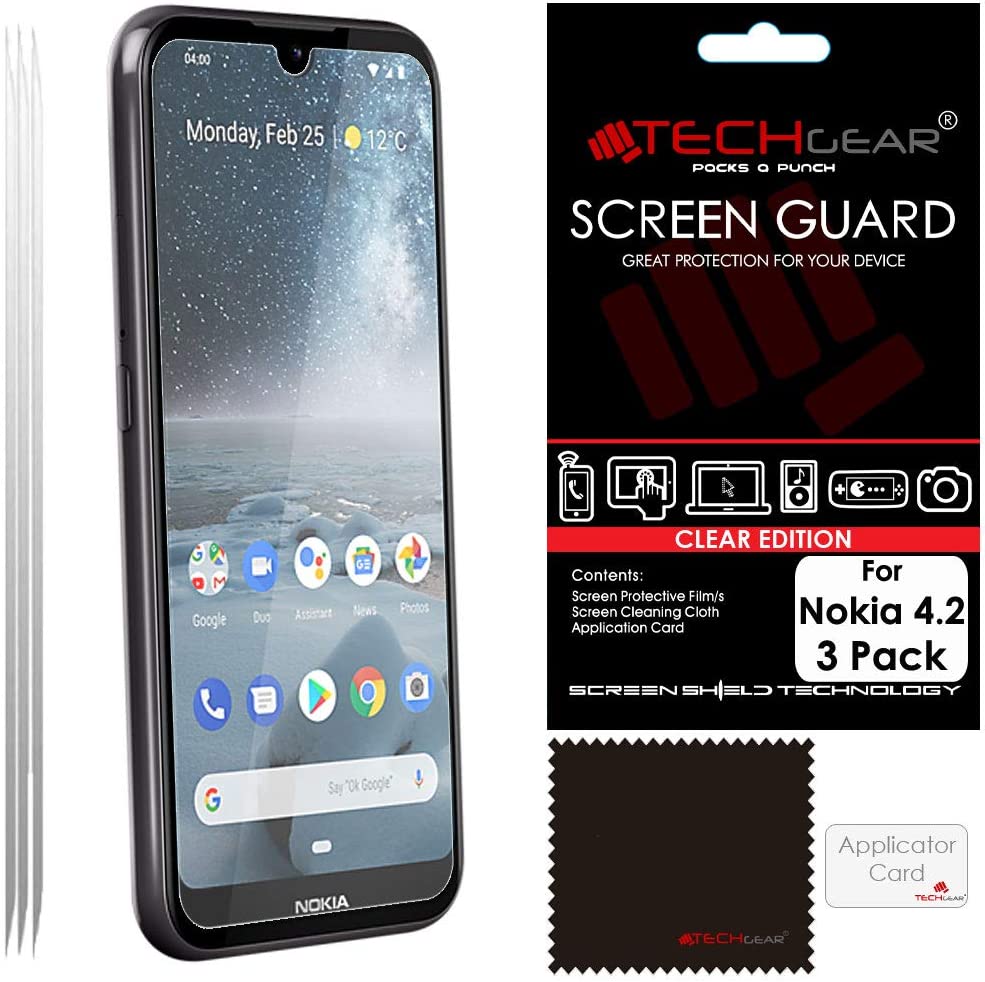 Nokia 4.2 Clear Film Screen Protectors