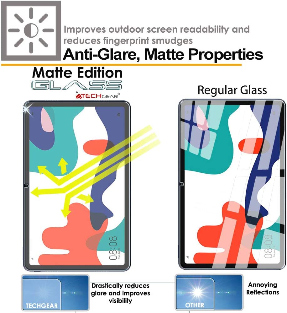 Huawei MatePad 10.4 Anti Glare, Matte Tempered Glass Screen Protectors