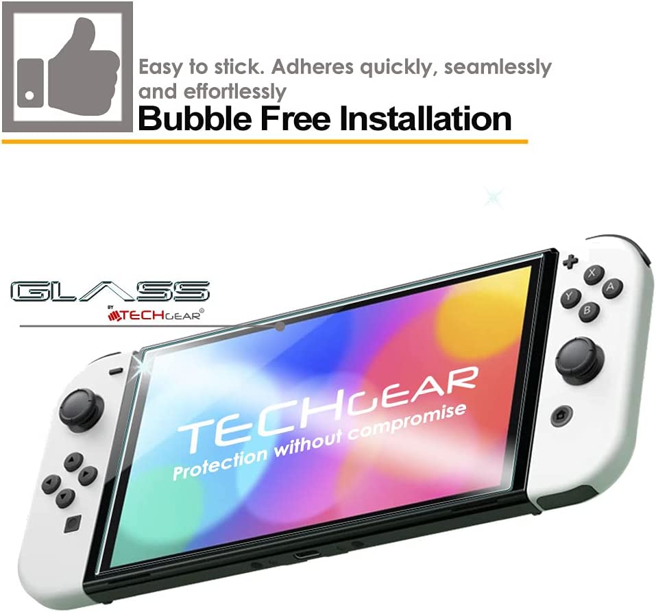 Nintendo Switch OLED 7" Tempered Glass Screen Protectors