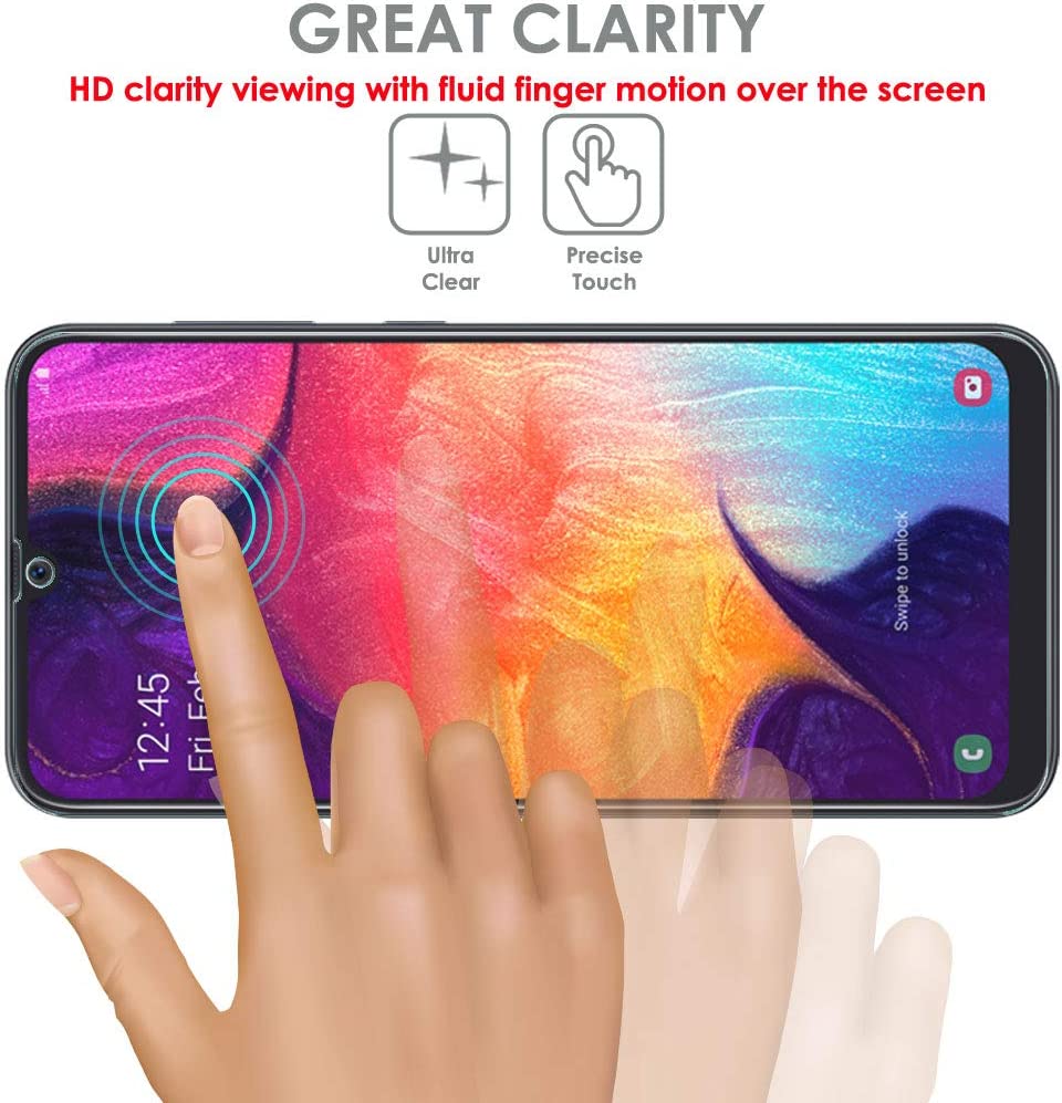 Samsung Galaxy A50 Full Coverage TPU Film Screen Protectors