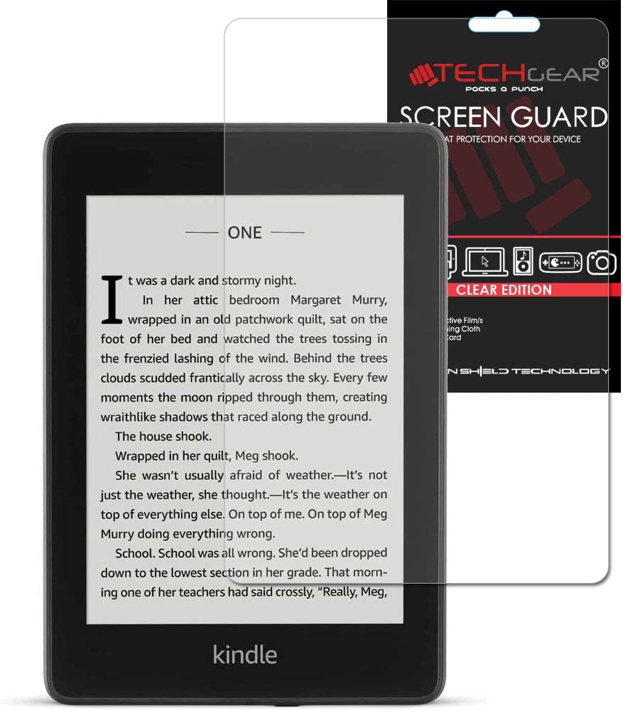 Amazon Kindle Paperwhite 4 (2018 Release / 10th Generation) Clear Film Screen Protectors