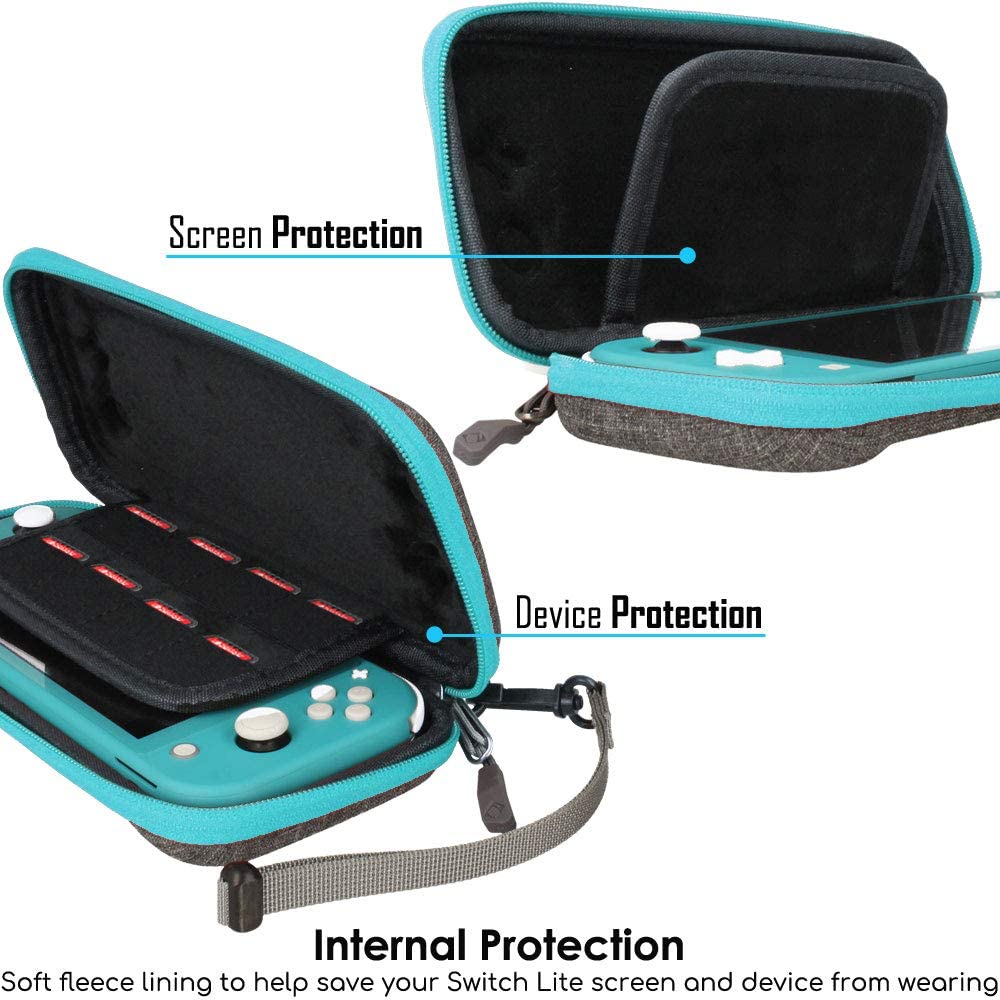 Portable Slim Hard Shell Protective Carry Travel Cover for Nintendo Switch Lite